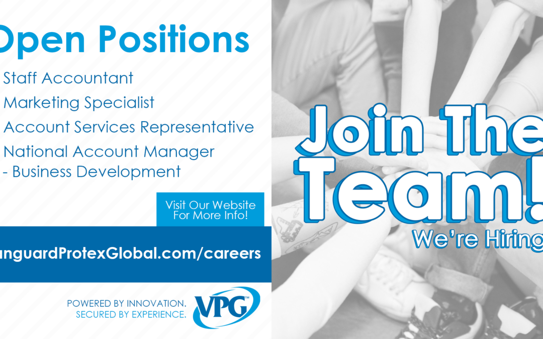 The VPG Team Is Growing & Continues To Grow!