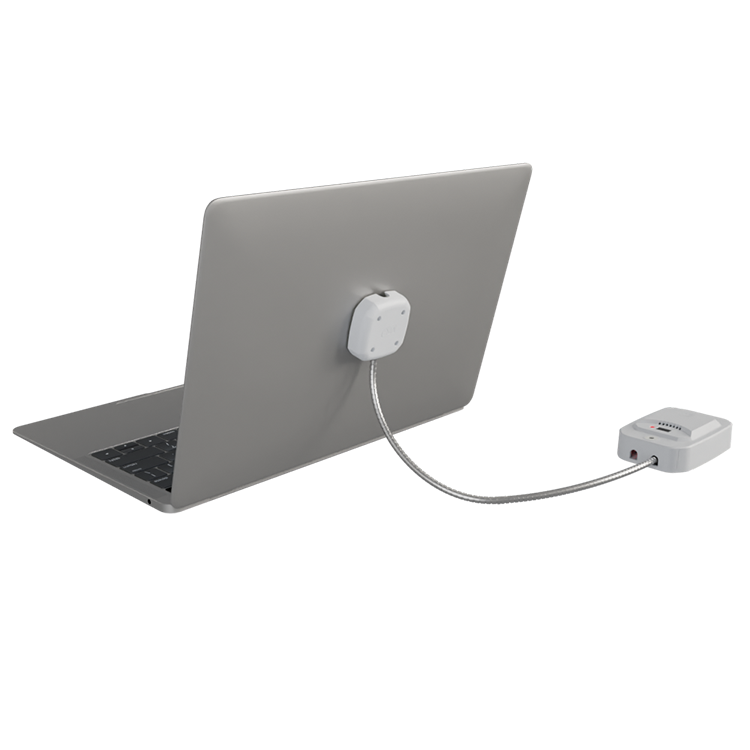 Arch Duo V2 (white) with Laptop