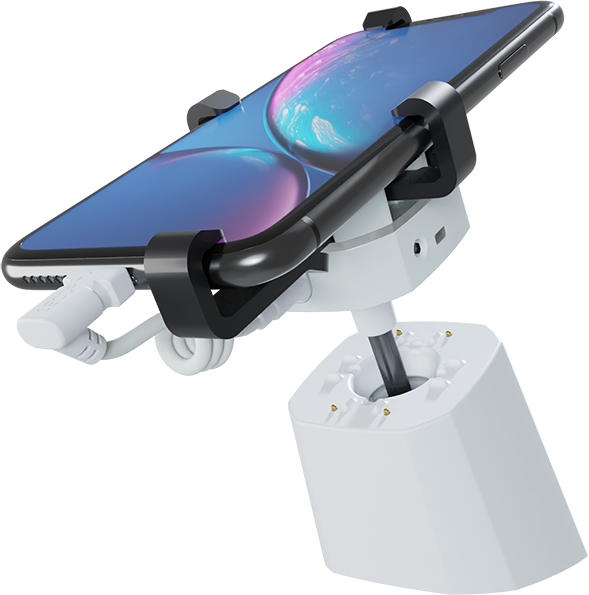 Titan L2QD (Lifted) - White Angled Pedestal Titan L2QD (Lifted) - White Angled Pedestal