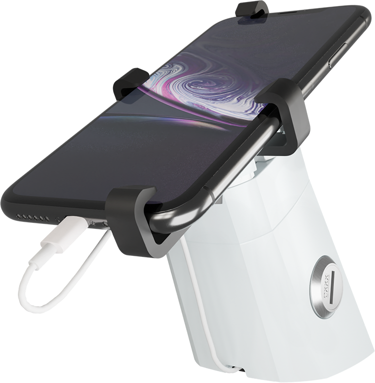 Titan Keylock (White) - Angled View750